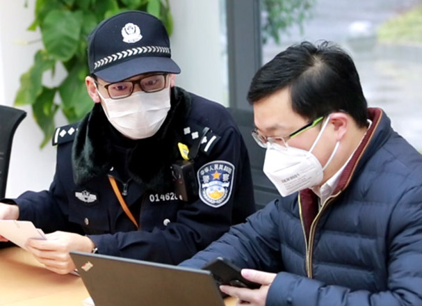 沪警方主动对接我司，保障天辰娱乐一次性天辰注册服安全生产