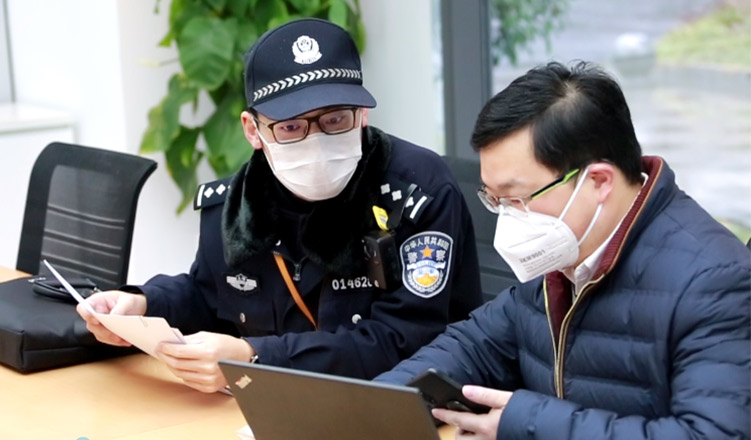 沪警方主动对接我司，保障天辰娱乐一次性天辰注册服安全生产
