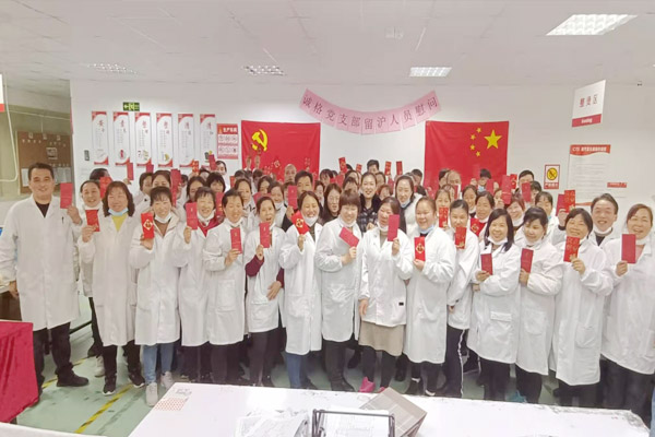 “有组织，就有温暖”天辰娱乐党支部节后工厂慰问